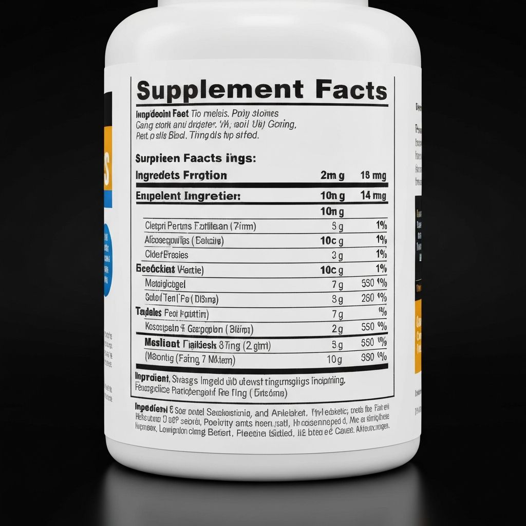 Ingredient information